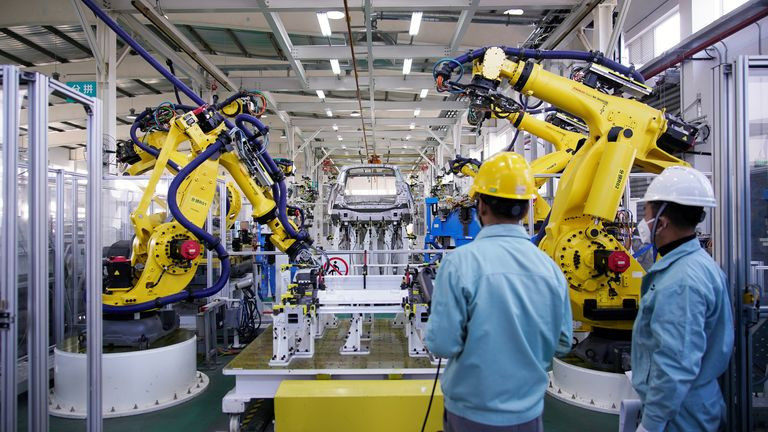 Kineska industrijska proizvodnja smanjena u julu više nego što se očekivalo