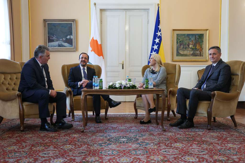 Članovi Predsjedništva BiH sastali se s predsjednikom Republike Kipar