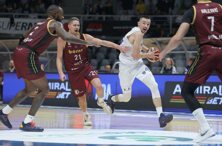 Košarkaši Bosne pobijedili Zadar u gostima