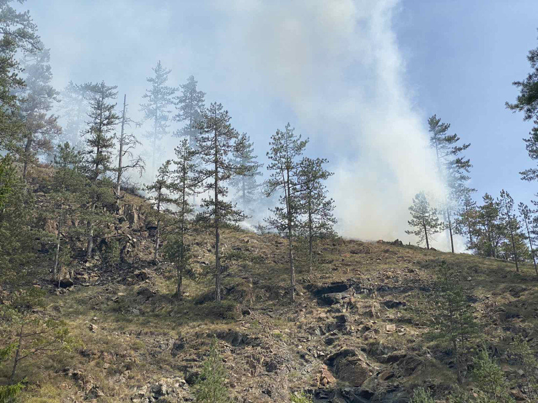 Požar iznad Kladnja pod kontrolom