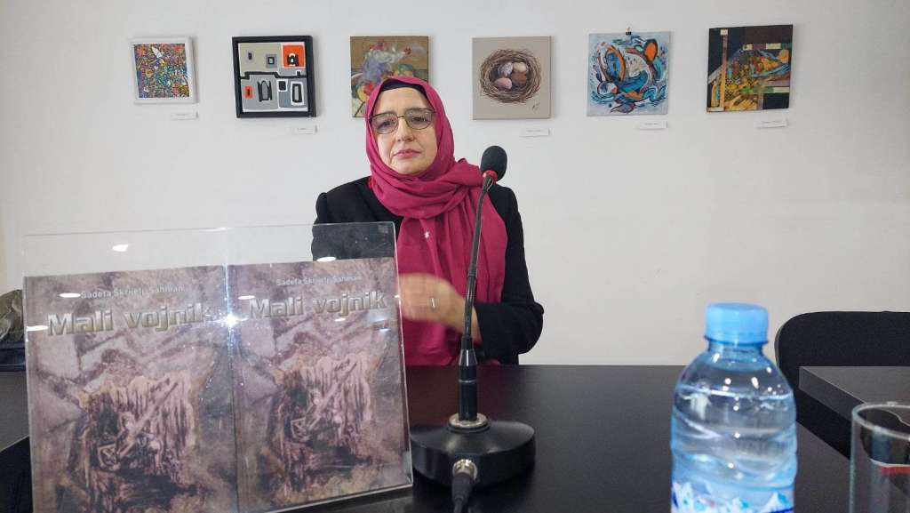 Mostarska promocija romana “Mali vojnik”, Sadete Škrijelj-Šahman