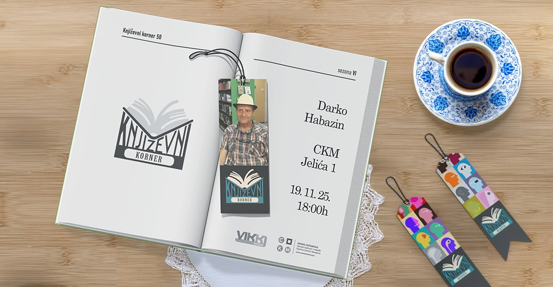 U srijedu 50. književni korner sa Darkom Habazinom