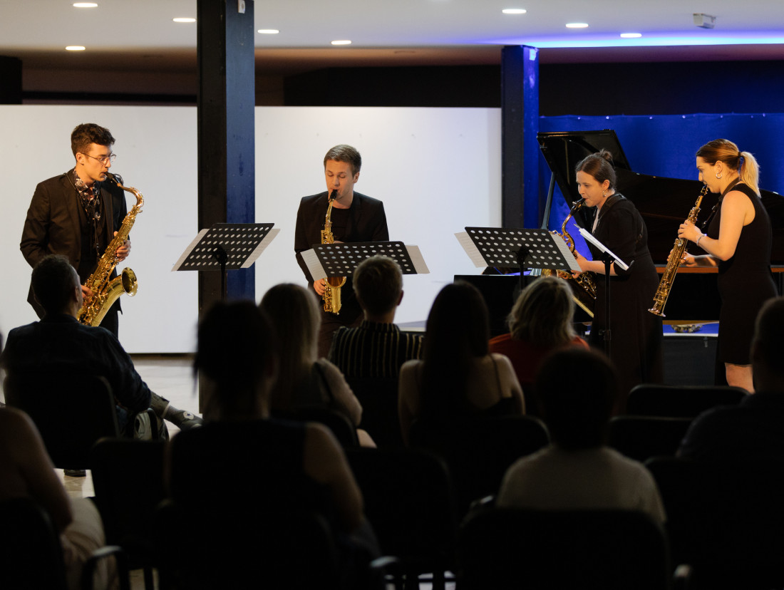 Koncert Kvarteta saksofona MAS u sklopu Majskih muzičkih svečanosti