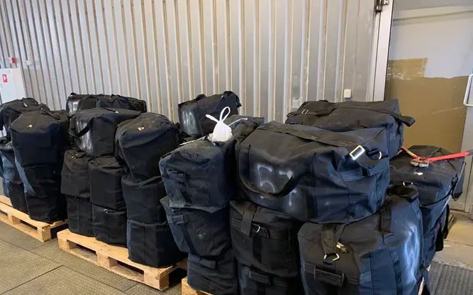 Estonija zaplijenila 3,5 tone kokaina, najveći dio namjenjen Rusiji