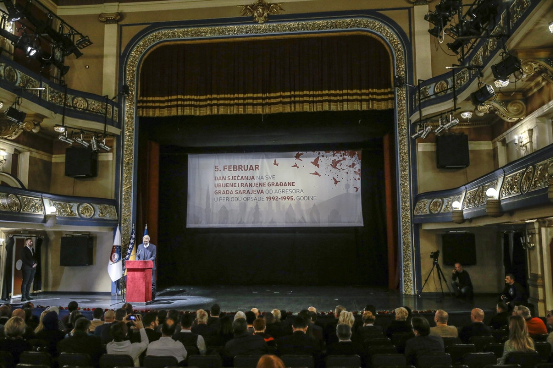 Komemorativna sjednica: Dan sjećanja na sve ubijene i ranjene građane Sarajeva