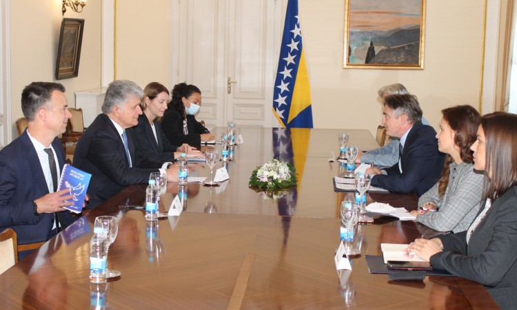 Komšić i Jenča o aktuelnoj političkoj situaciji u BiH i trenutnim blokadama