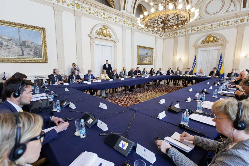 Nakon Parlamenta, sastanak u Predsjedništvu: Zemlje NB8 podržavaju suverenitet i teritorijalni integritet BiH