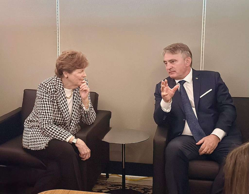 Komšić razgovarao sa senatoricom Sjedinjenih Američkih Država Jeanne Shaheen