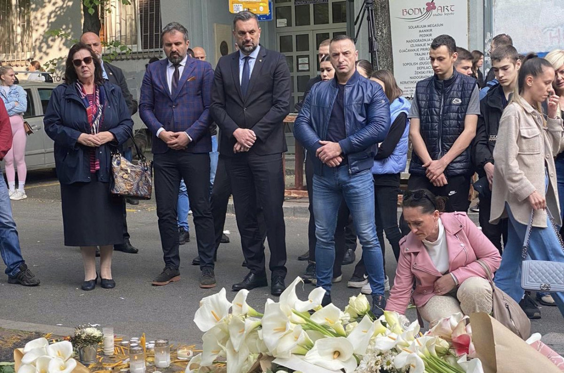 Konaković i Stojanović posjetili mjesto tragičnog događaja u Beogradu