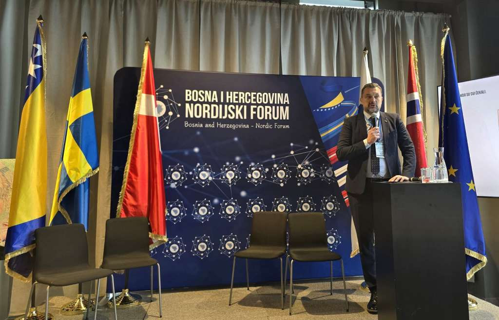 Konaković u Geteborgu učestvovao na prvom Bosna i Hercegovina - Nordijskom Forumu 2025