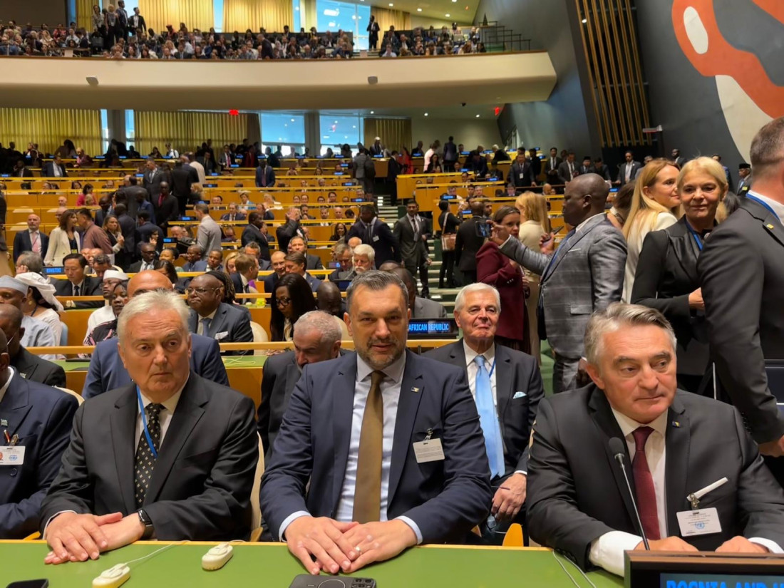 Konaković prisustvovao otvaranju opšte debate na 80. zasjedanju Generalne skupštine UN-a