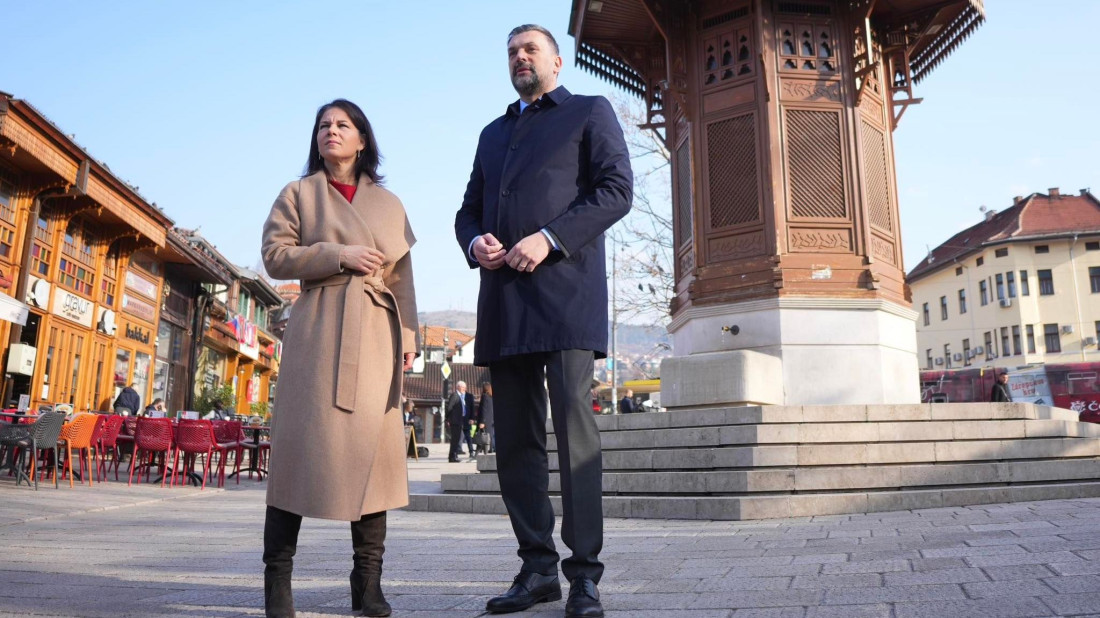 Nakon šetnje Baščaršijom nastavljaju se diplomatski susreti