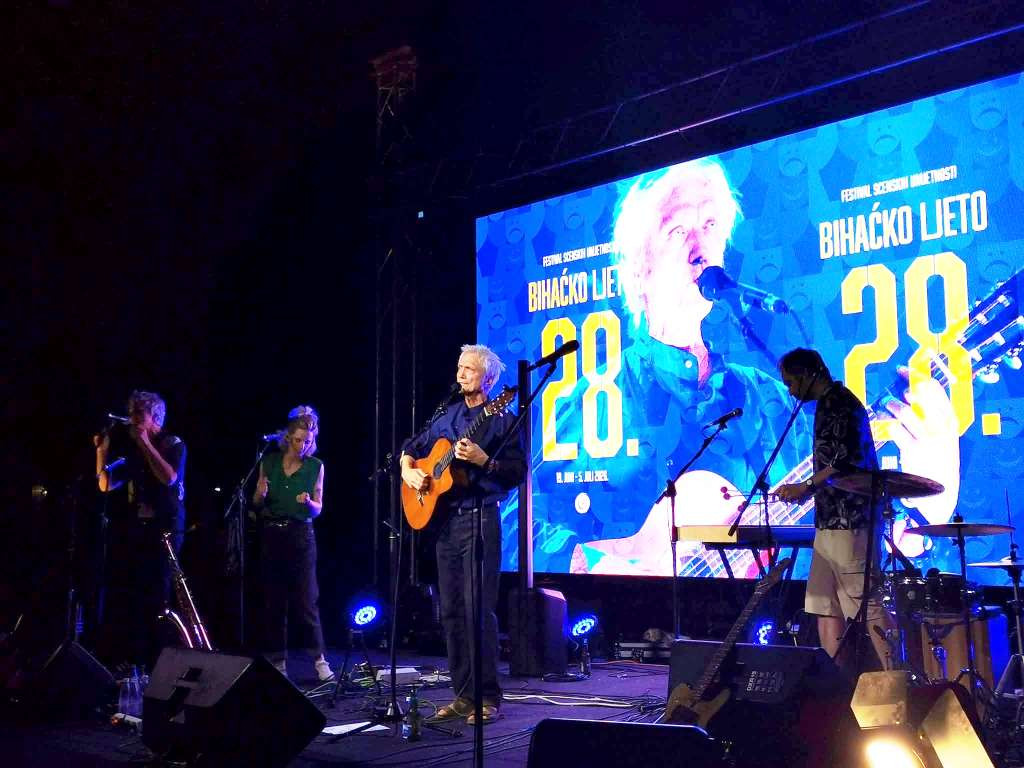 Koncertom Darka Rundeka otvoreno 28. Bihaćko ljeto