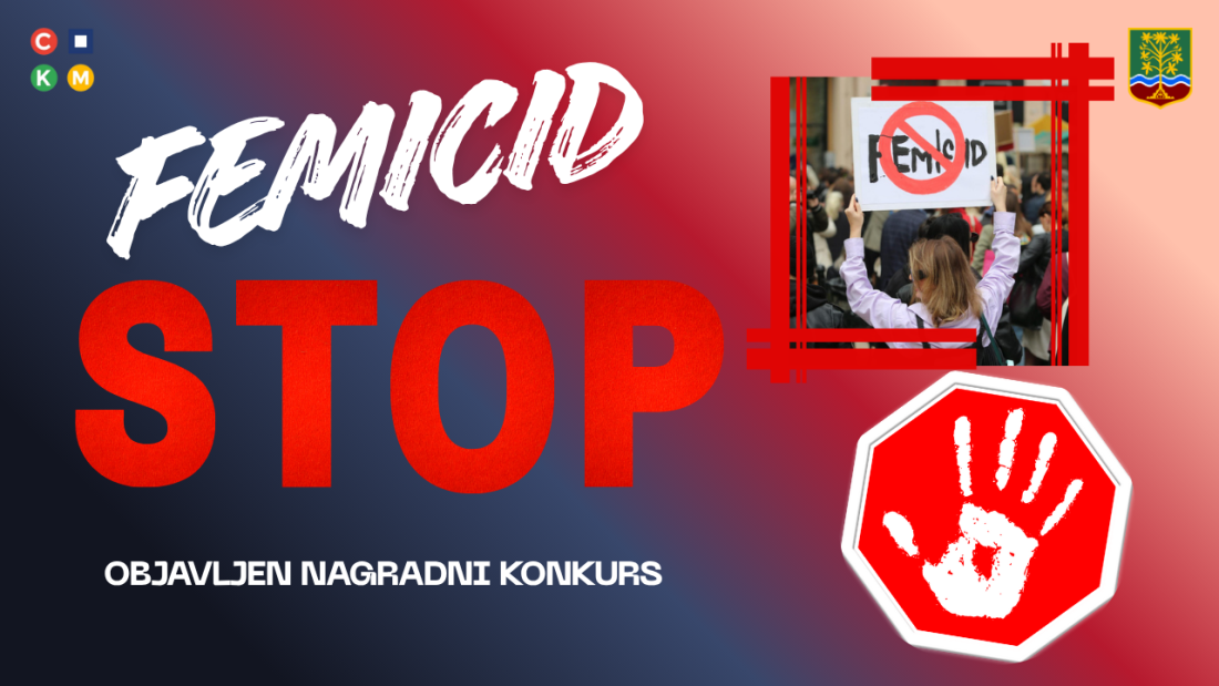 CKM objavljuje nagradni konkurs „Femicid-STOP: Pogled kroz umjetnost"