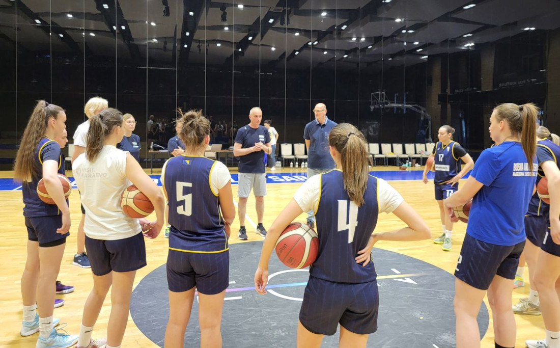 Počele pripreme ženske košarkaške reprezentacije BiH