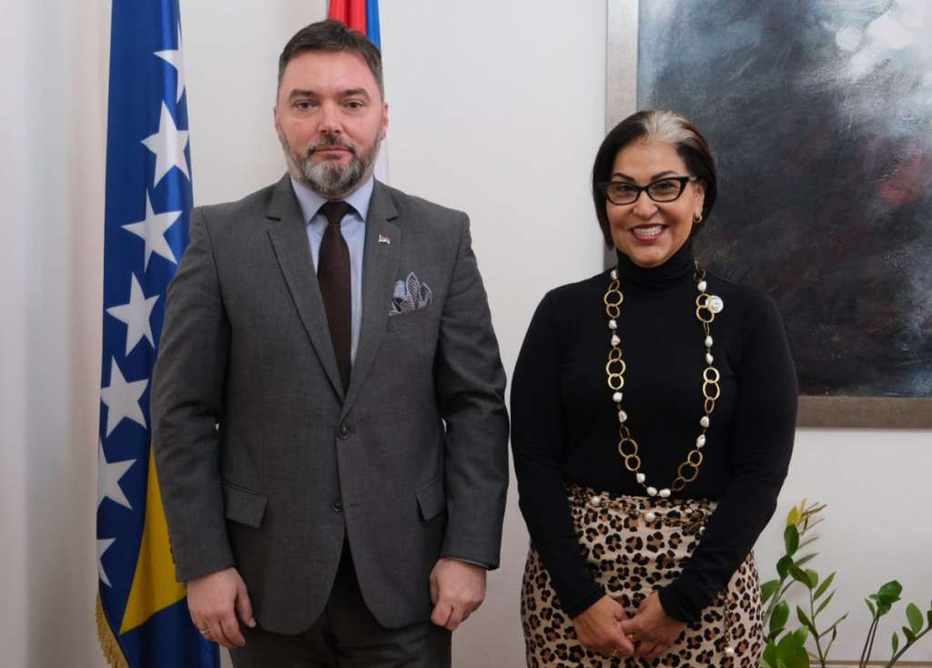 Košarac i ambasadorica Al Šamsi o unapređenju ekonomske saradnje BiH i UAE