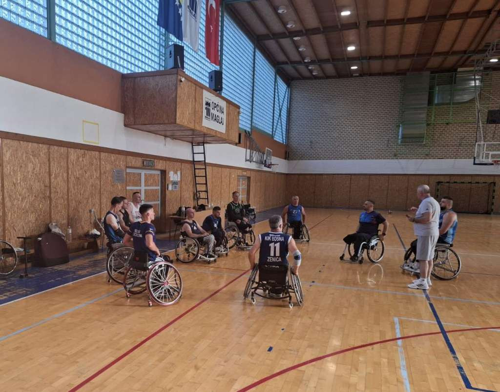 Reprezentacija košarke u kolicima BiH započela pripreme za Evropsko prvenstvo