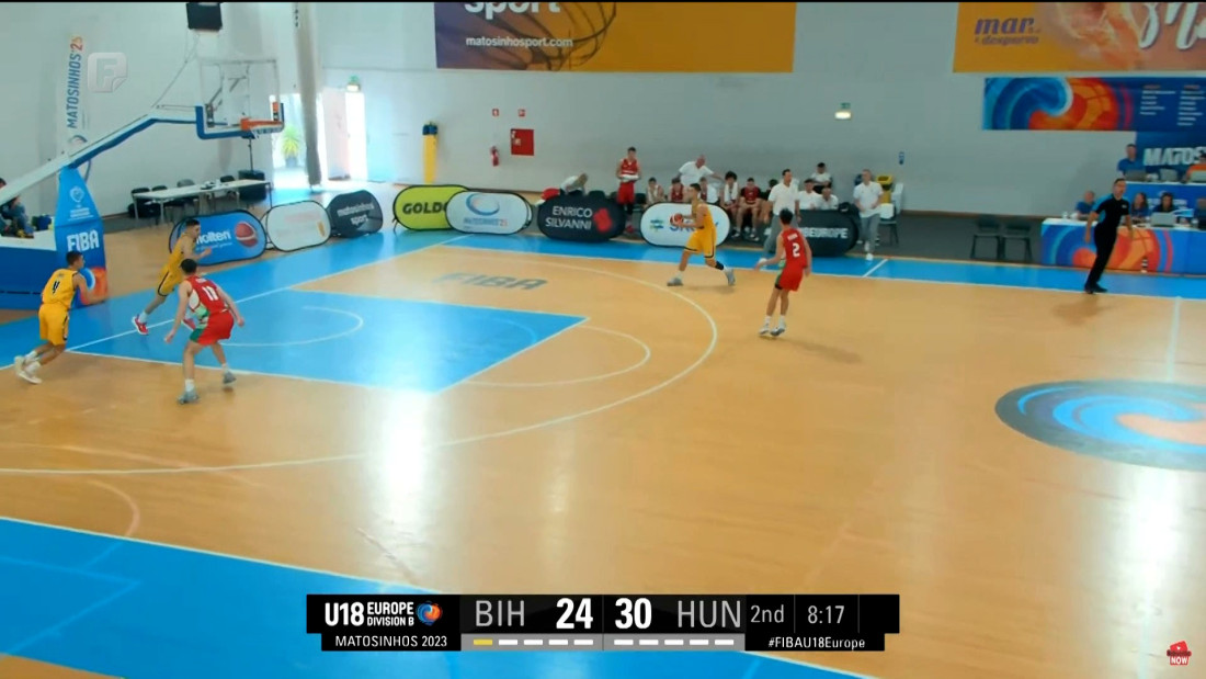 Juniori poraženi od Mađarske u utakmici četvrtog kola Evropskog prvenstva B-divizije