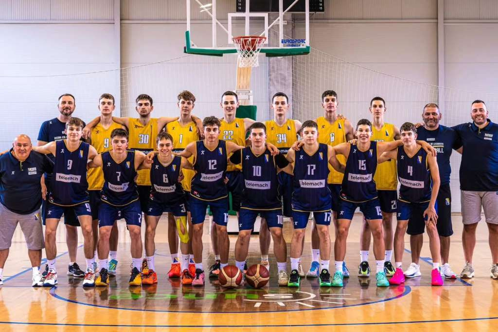 Ministarstvo kulture i sporta KS podržalo nastup U16 reprezentacije BiH koja je osvojila 4. mjesto