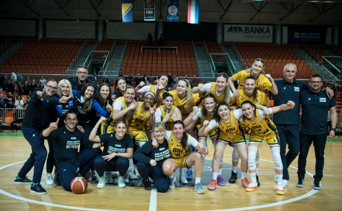 Košarkašice BiH se zahvalile Zenici i Zeničko-dobojskom kantonu