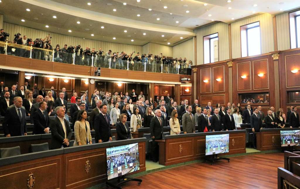 Konstituirajuća sjednica Skupštine Kosova prekinuta po 33. put