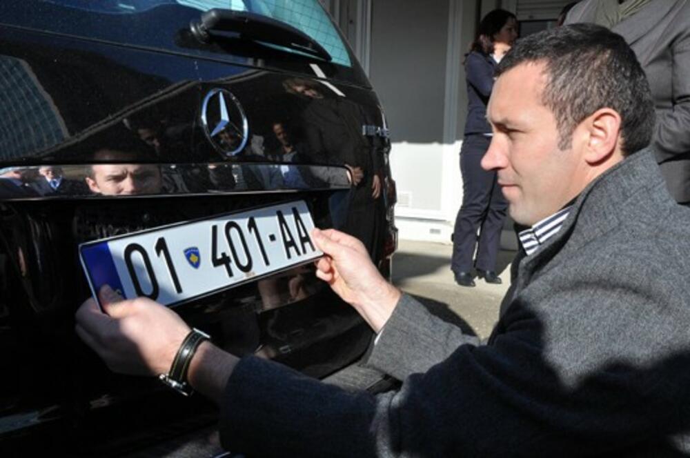 MUP Kosova izdao više od šest hiljada privremenih tablica