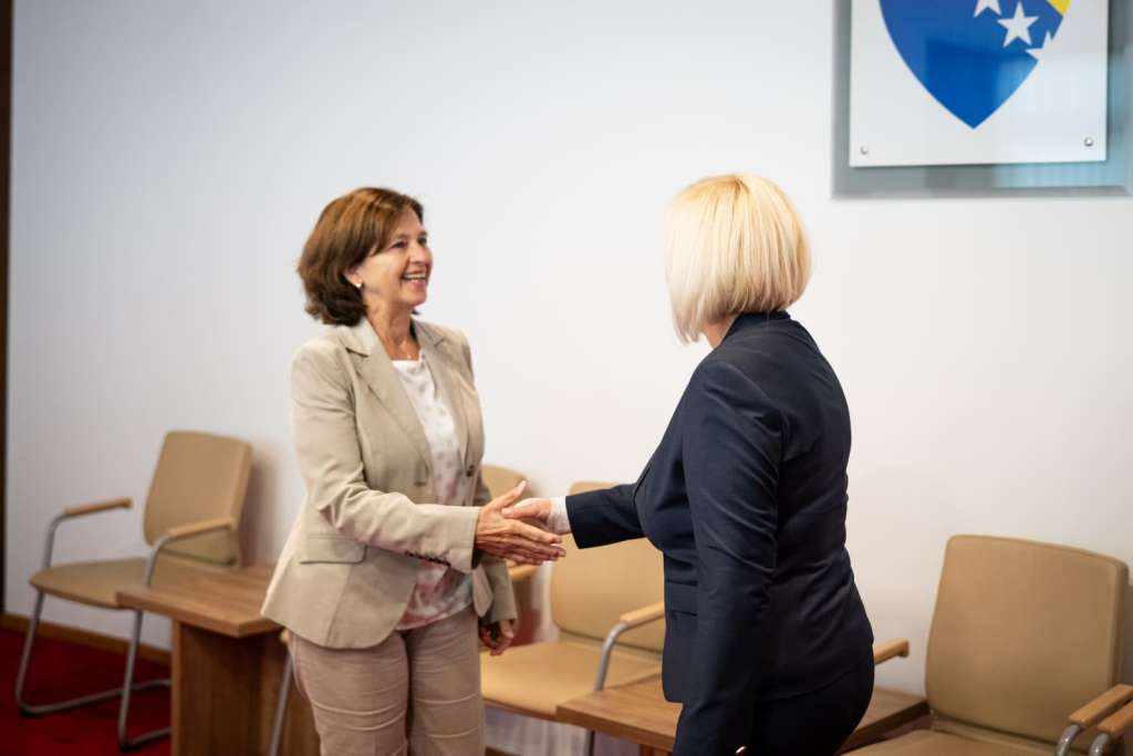 Krišto primila u nastupni posjet direktoricu EBRD-a Vitzthum