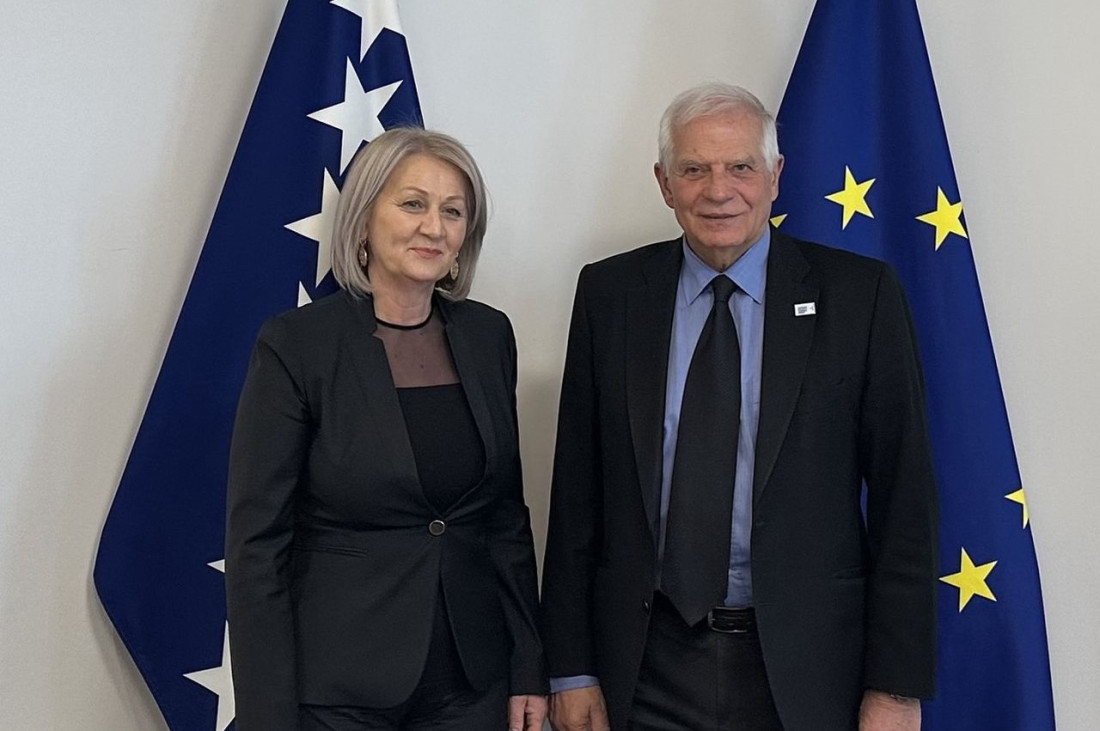 Krišto s Borrellom: Kandidatski status BiH značajan iskorak