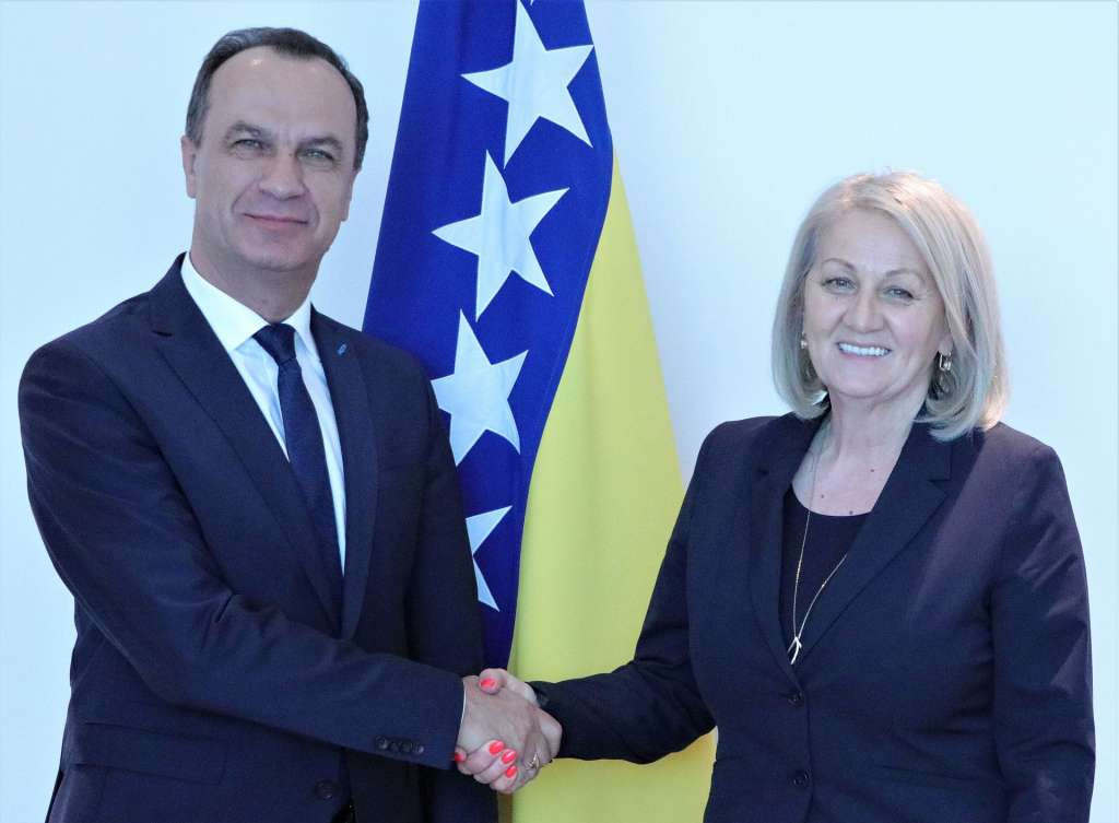 Krišto izrazila potporu BiH suverenitetu Ukrajine