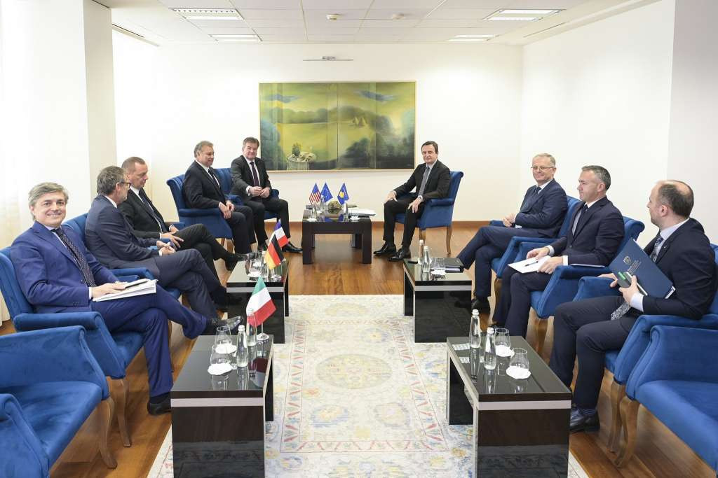 Kurti nakon sastanka s 'velikom petorkom': Glavni prioritet za Kosovo njegova sigurnost