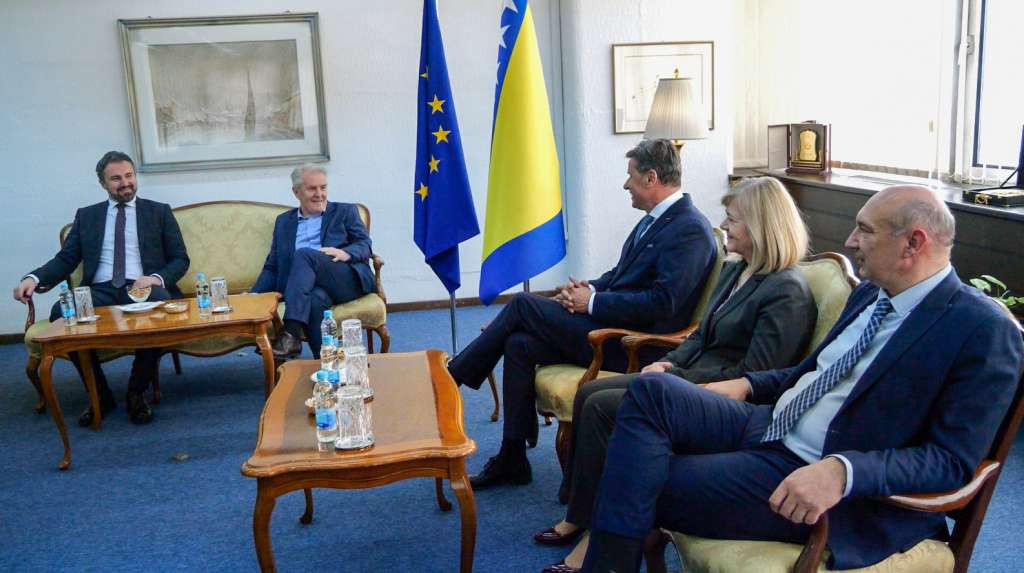 Novalić, Milićević i Drljača razgovarali s Lendom i Stojanovićem