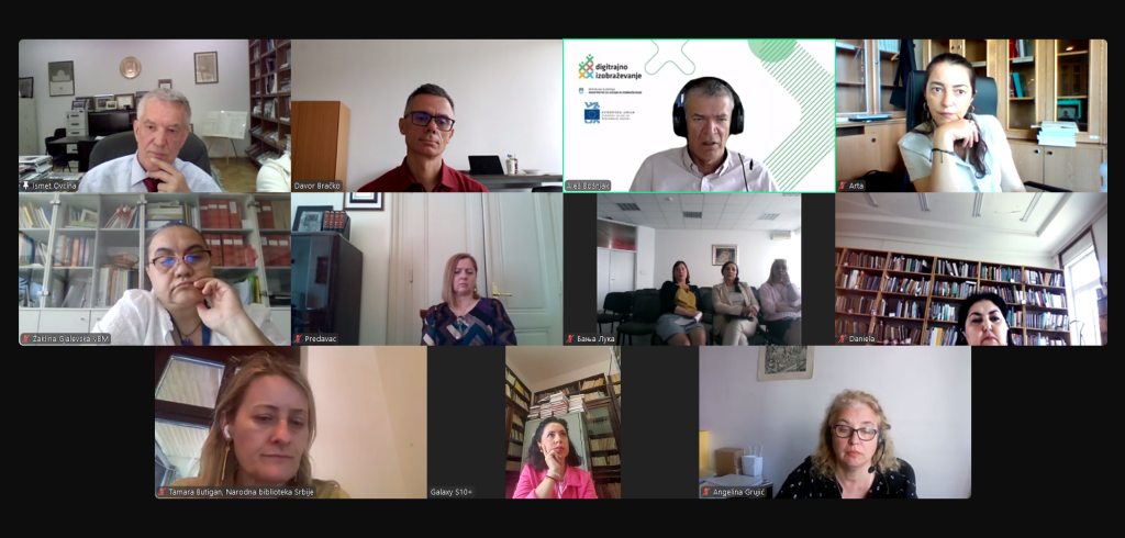 NUB BiH: Projekt razvojne pomoći za proširenje mreže COBISS.net-a