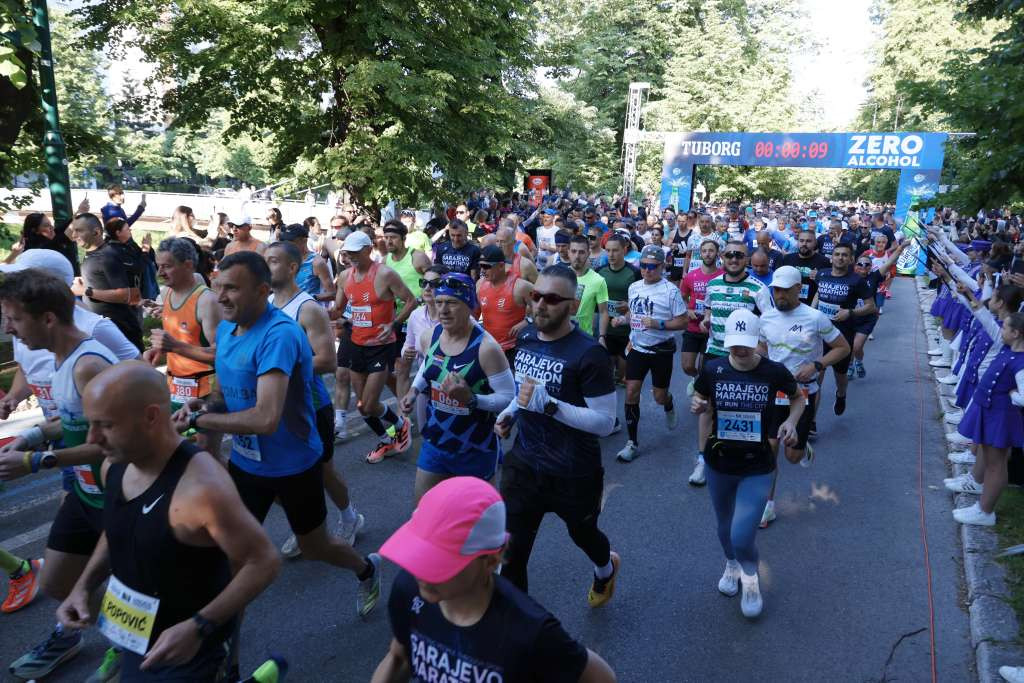 Više od 2.000 učesnika  na 'Sarajevo Marathonu