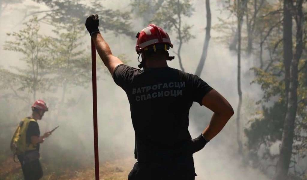 Požar u Deliblatskoj pješčari bez većih žarišta, ali još nije potpuno ugašen