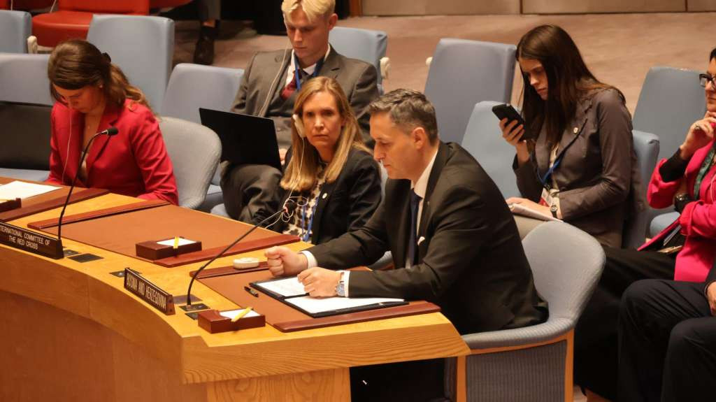 Bećirović i na sjednici Vijeća sigurnosti UN-a upozorio na opasnost od tzv. svesrpskog sabora