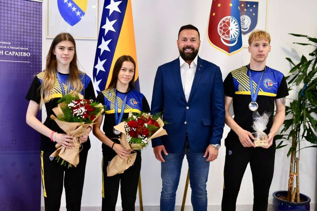 Magoda organizovao prijem za bh. taekwondoiste, osvajača tri medalje na seniorskom EP