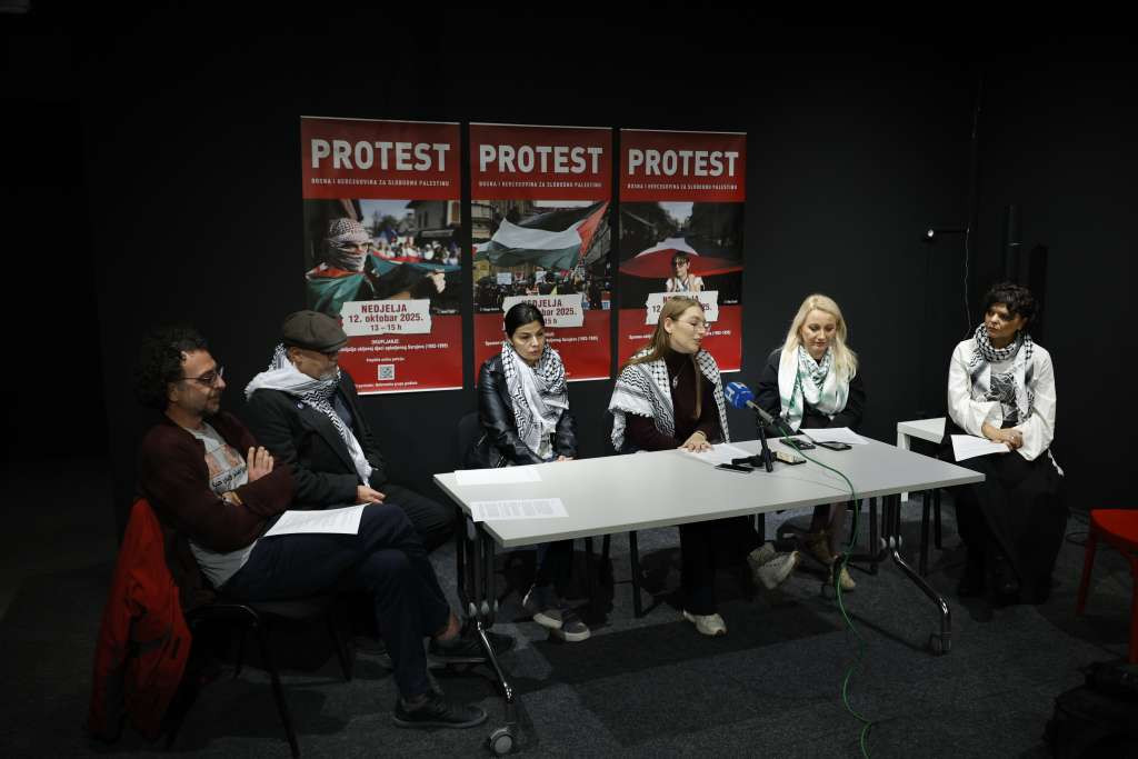 Sarajevo sutra podiže glas za Palestinu - Protestni skup 'Bosna i Hercegovina za slobodnu Palestinu'