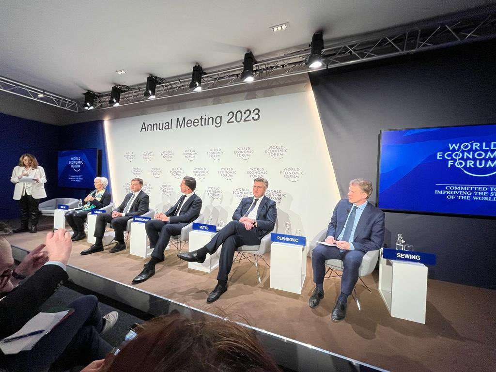 Plenković u Davosu: U eurozoni Hrvatska je manje izložena, a zaštićenija u krizama