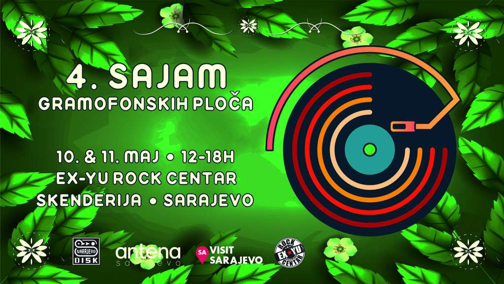 Sajam gramofonskih ploča 10. i 11. maja u prostorijama Ex-Yu Rock Centra