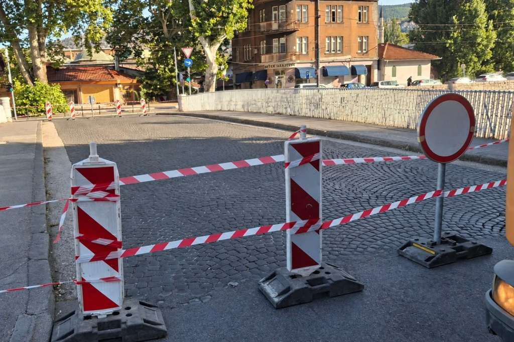 Carev most u Sarajevu zatvoren za korištenje po nalogu federalnog građevinskog inspektora