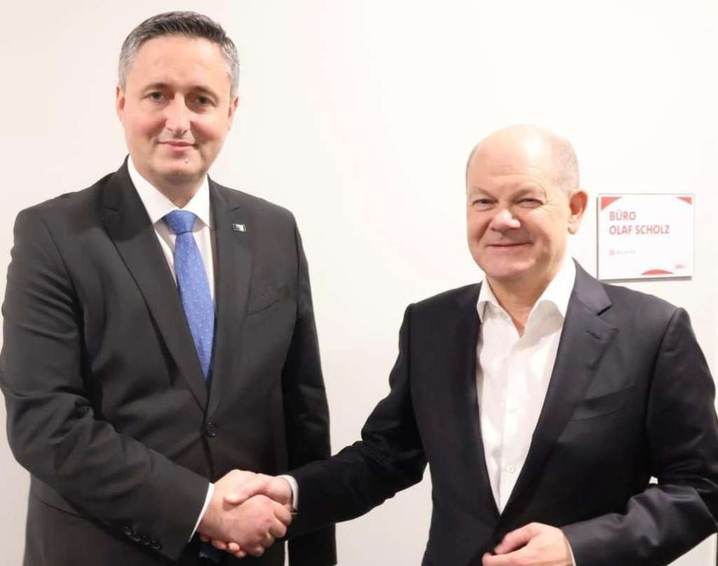 Predsjedavajući Predsjedništva BiH Denis Bećirović u zvaničnoj posjeti SR Njemačkoj