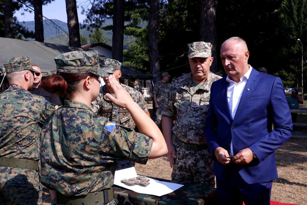 Svečanu zakletvu položilo 349 novih pripidanika OSBiH