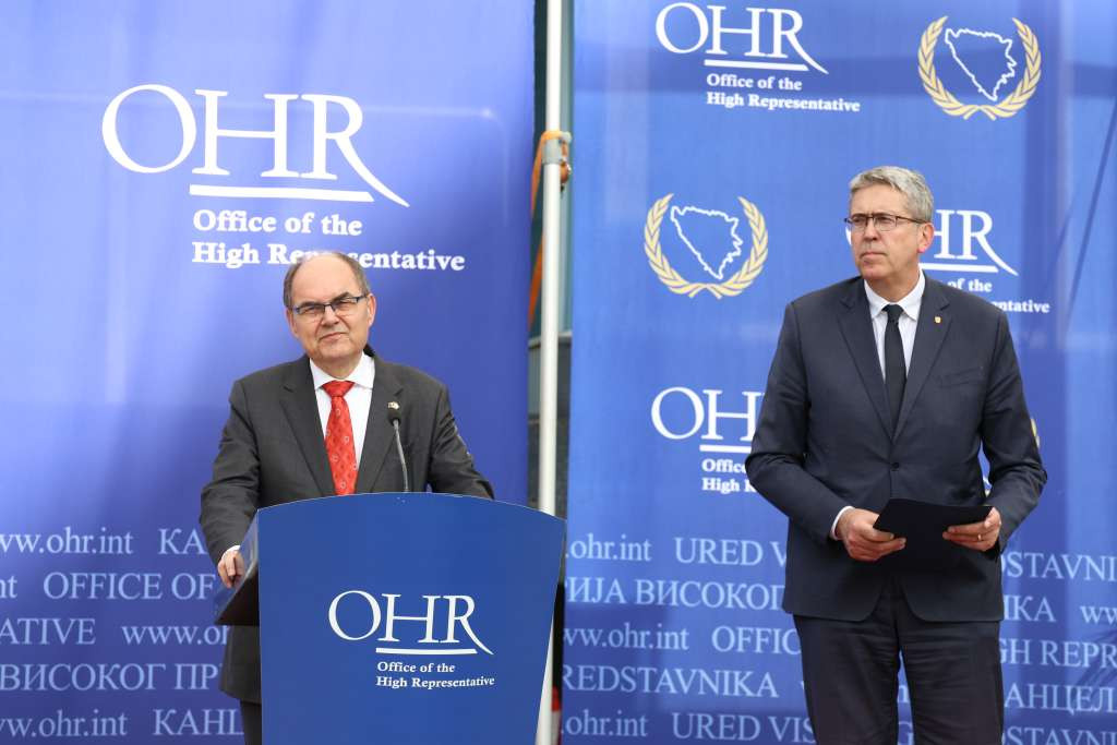 Schmidt: Dejtonski mirovni sporazum ostaje i dalje kamen temeljac stabilnosti BiH