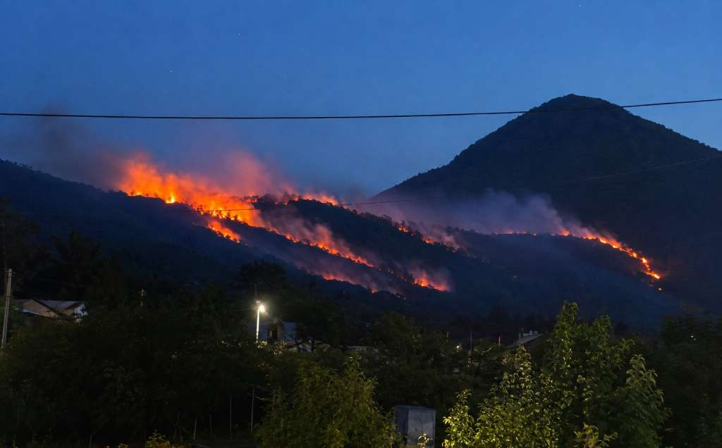 Požar kod Cazina zahvatio nepristupačan teren: Jak vjetar otežava gašenje