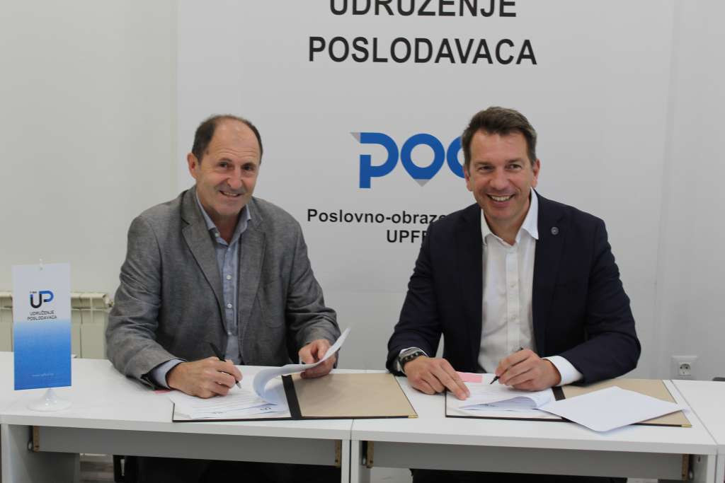 Udruženje poslodavaca FBiH i Slovensko udruženje privrednika u BiH potpisali Memorandum o saradnji