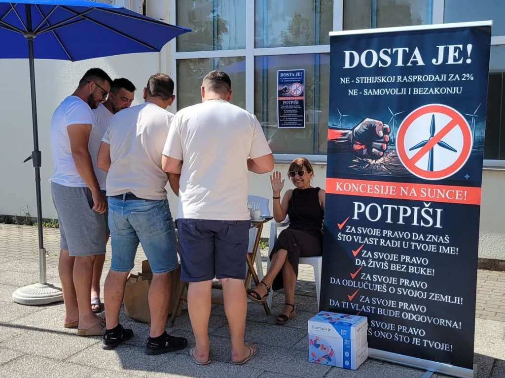 Više od 1.100 Duvnjaka potpisalo peticiju za moratorij na nova energetska postrojenja