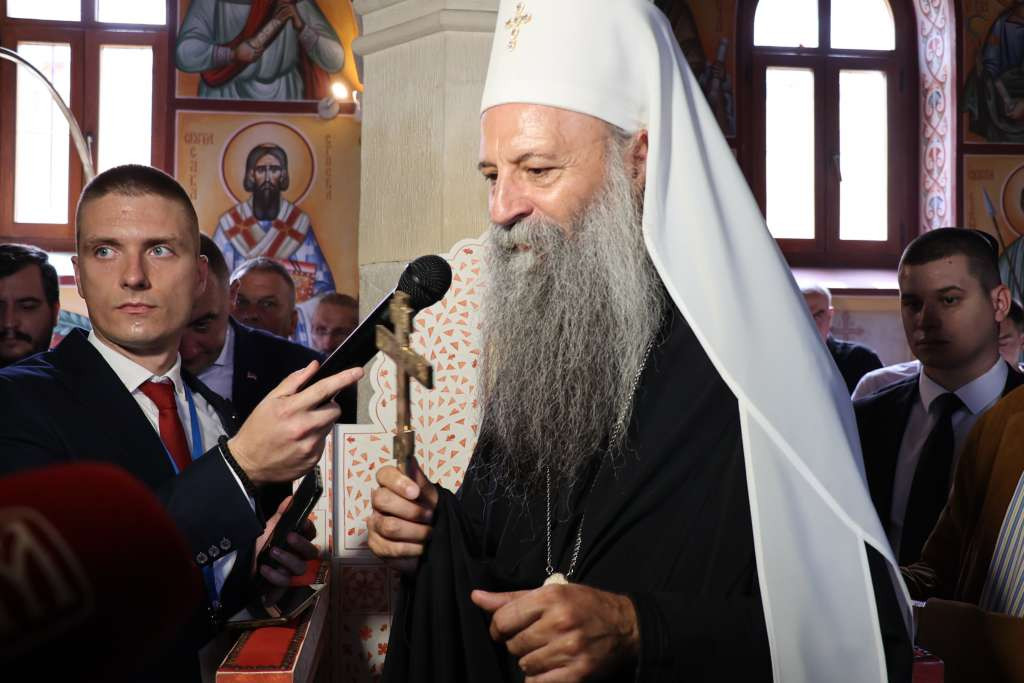 Porfirije u Podgorici: Izjasnite se kao Srbi i govornici srpskog jezika