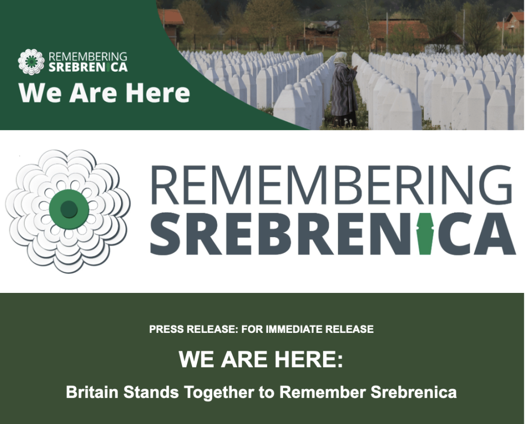 Komemorativni skup u Londonu okupio zajednicu u sjećanju na žrtve genocida u Srebrenici