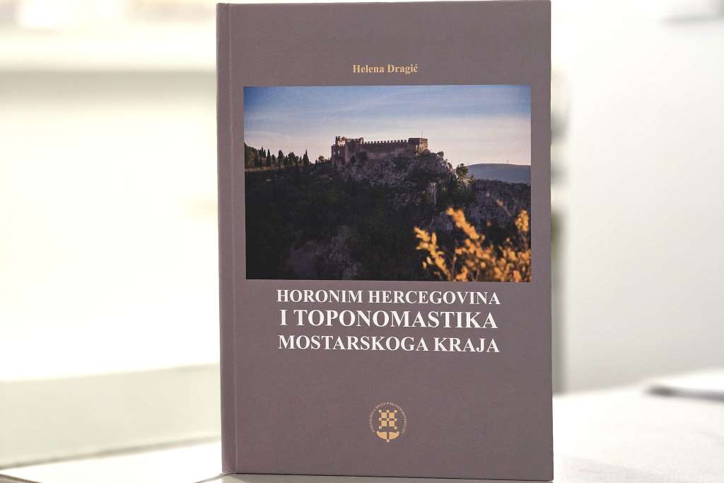 Objavljena knjiga 'Horonim Hercegovina i toponomastika mostarskoga kraja' autorice Helene Dragić