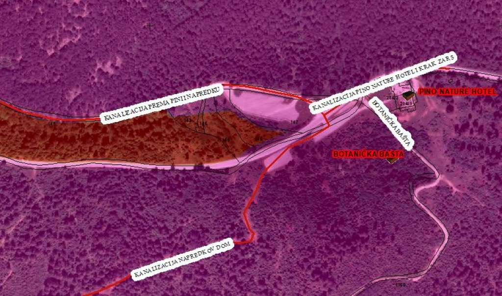 Zaštita zaštićenog pejzaža "Trebević", kroz izgradnju kanalizacionog sistema
